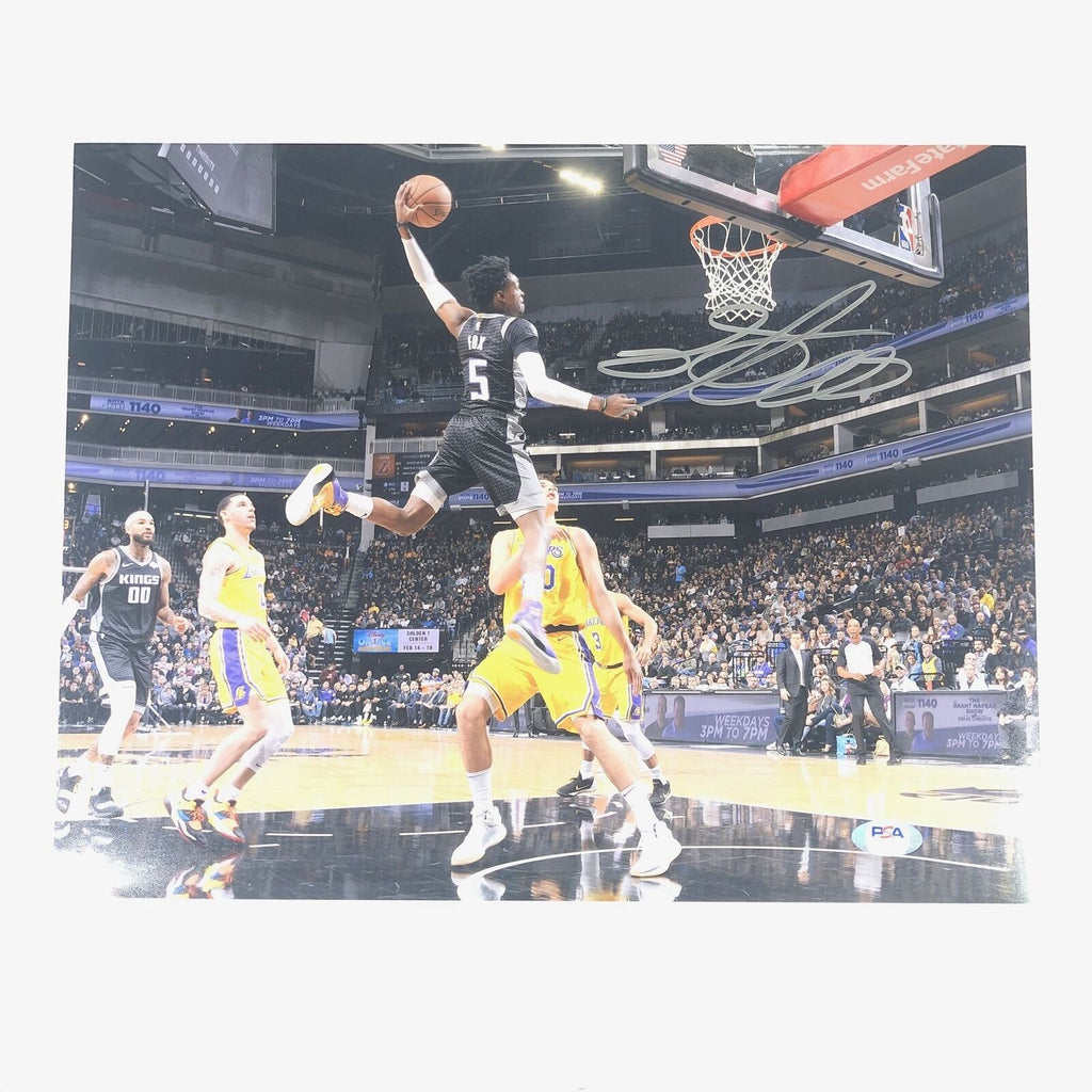 De'Aaron Fox Signed Sacramento Kings Jersey (PSA/DNA) 2023 NBA All Sta –  Super Sports Center