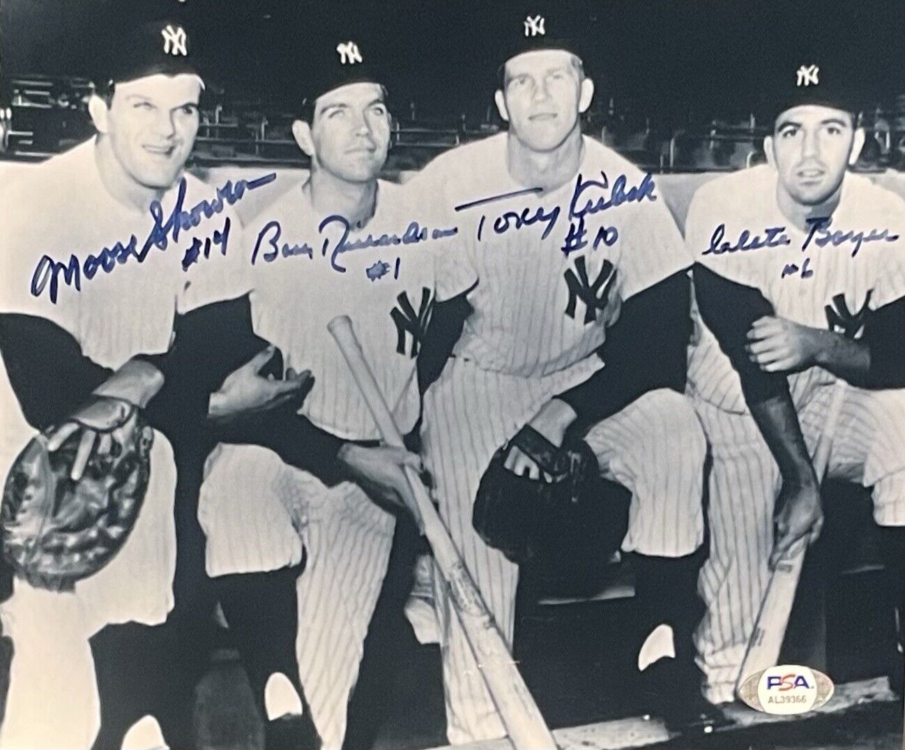 SIGNED 1961 NEW YORK YANKEES BASEBALL