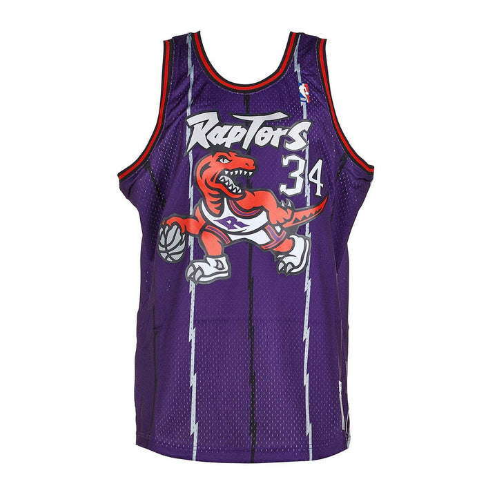 Charles Oakley Signed Toronto Raptors Mitchell & Ness Jersey Image 2