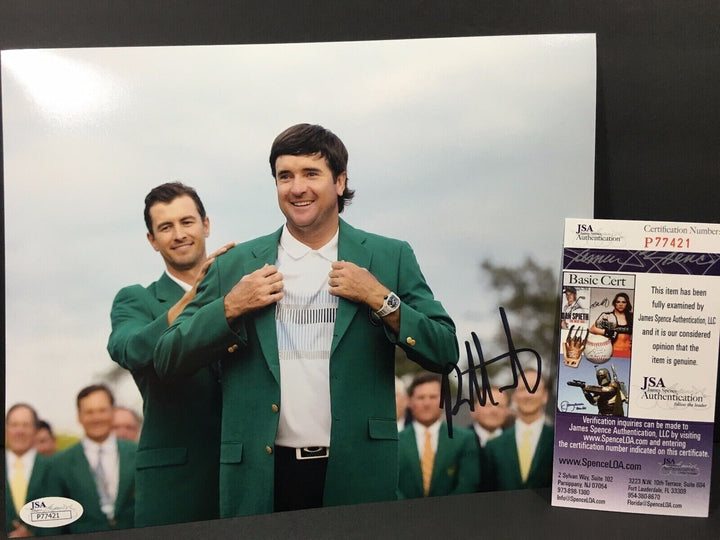 BUBBA WATSON SIGNED PHOTOS 11X14 AND 8X10  PSA/DNA JSA Image 2