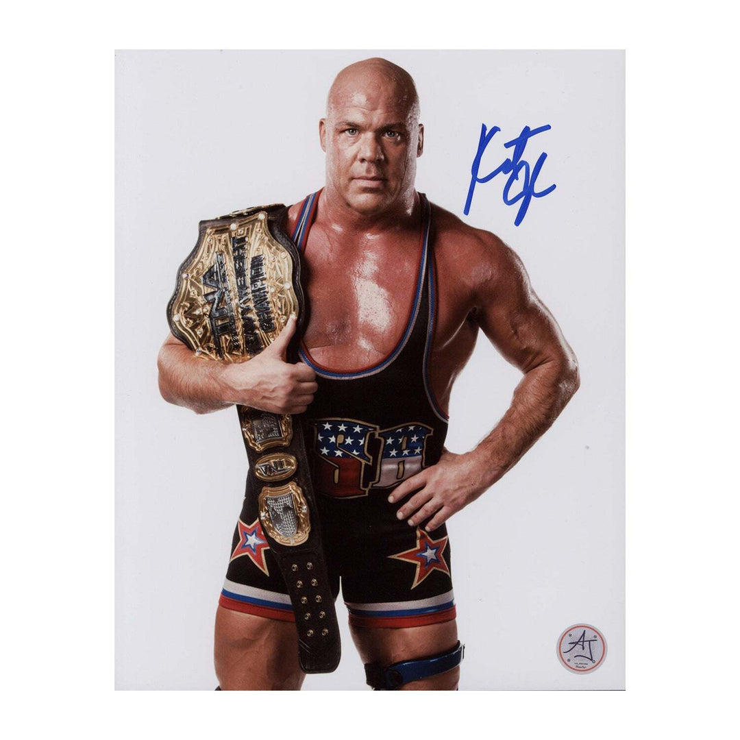 Kurt Angle Autographed 8x10 Photo Image 1