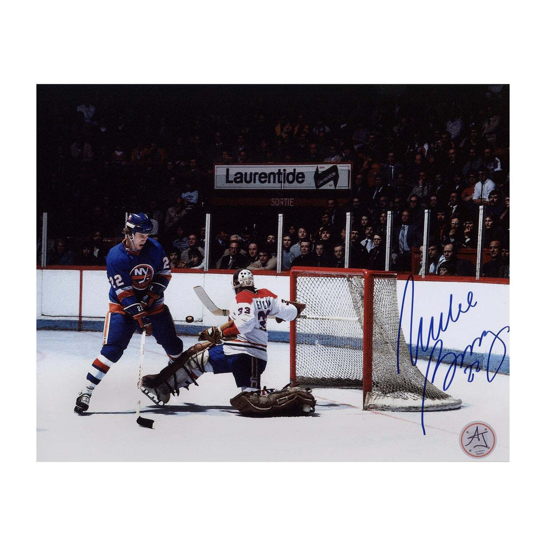 Mike Bossy Autographed New York Islanders 8x10 Photo Image 1