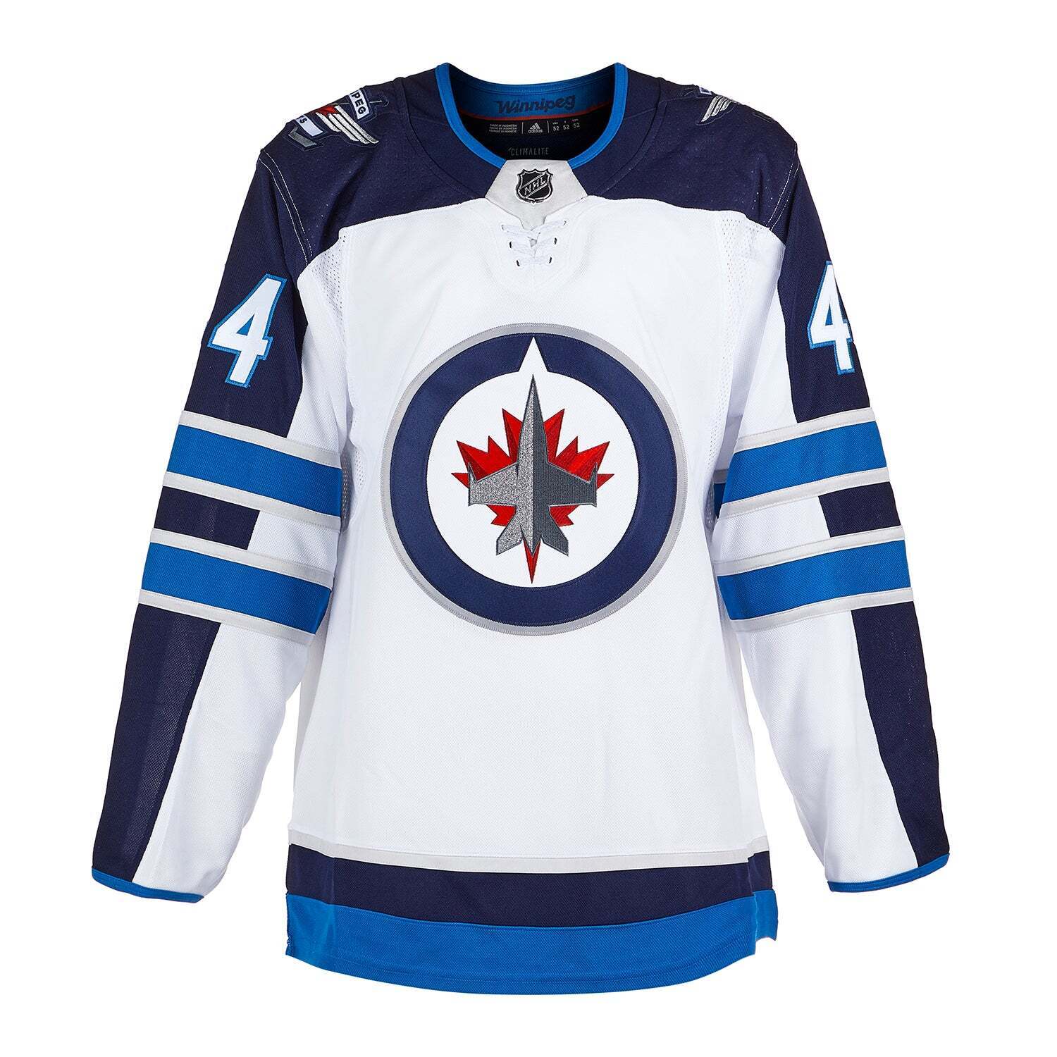 Connor Hellebuyck Autographed Winnipeg Jets 2019 Heritage Classic