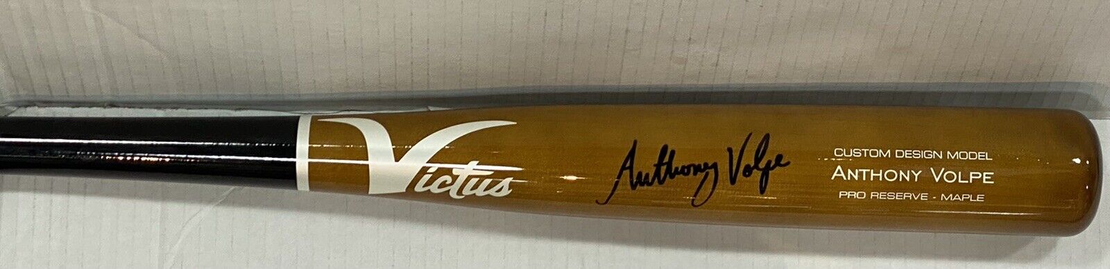 Anthony Volpe Yankees Signed Game Model Victus Bat Rookie Autograph MLB  Fanatics