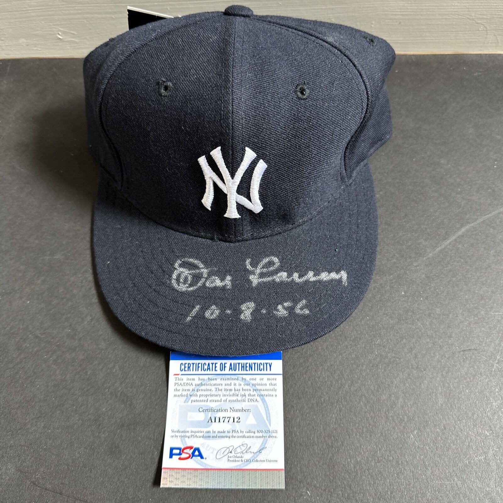 Don Larsen Autographed Authentic New York Yankees Jersey –  CollectibleXchange