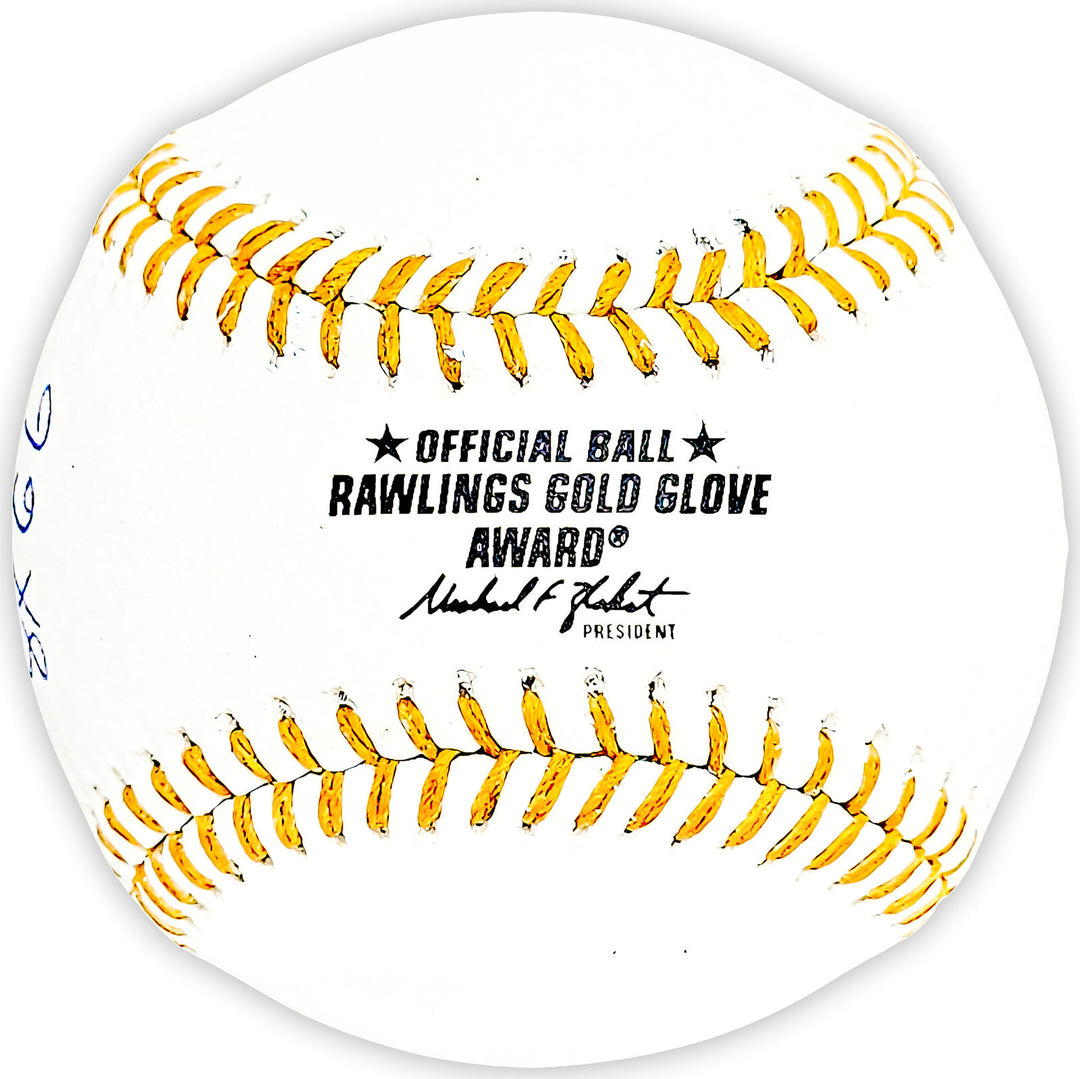 SCOTT ROLEN AUTOGRAPHED GOLD GLOVE MLB BASEBALL CARDINALS 8X GG BECKETT 215685 Image 3