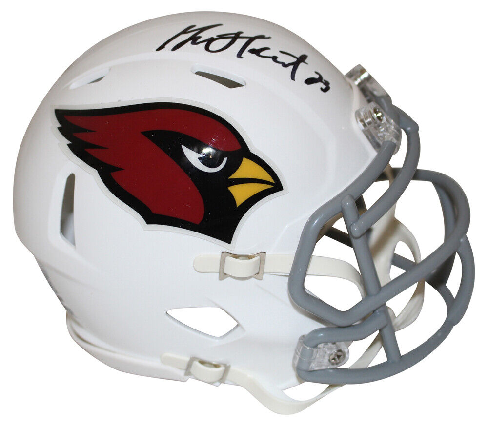 Garrison Heart Autographed Arizona Cardinals Speed Mini Helmet Beckett 35571 Image 1