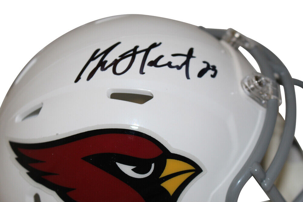 Garrison Heart Autographed Arizona Cardinals Speed Mini Helmet Beckett 35571 Image 2
