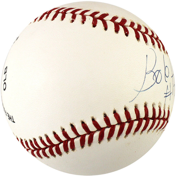 Bob Hayes Autographed Rawlings OL Baseball PSA/DNA Grade 8.5 Image 4