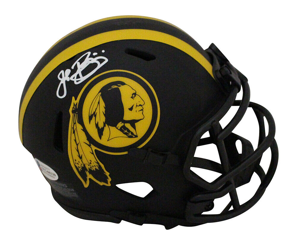 : John Riggins Signed Washington AMP Speed Mini Helmet