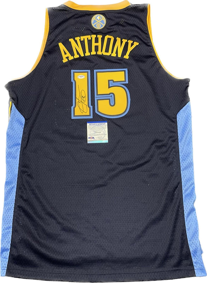 Carmelo Anthony signed jersey PSA/DNA Denver Nuggets Autographed Image 1