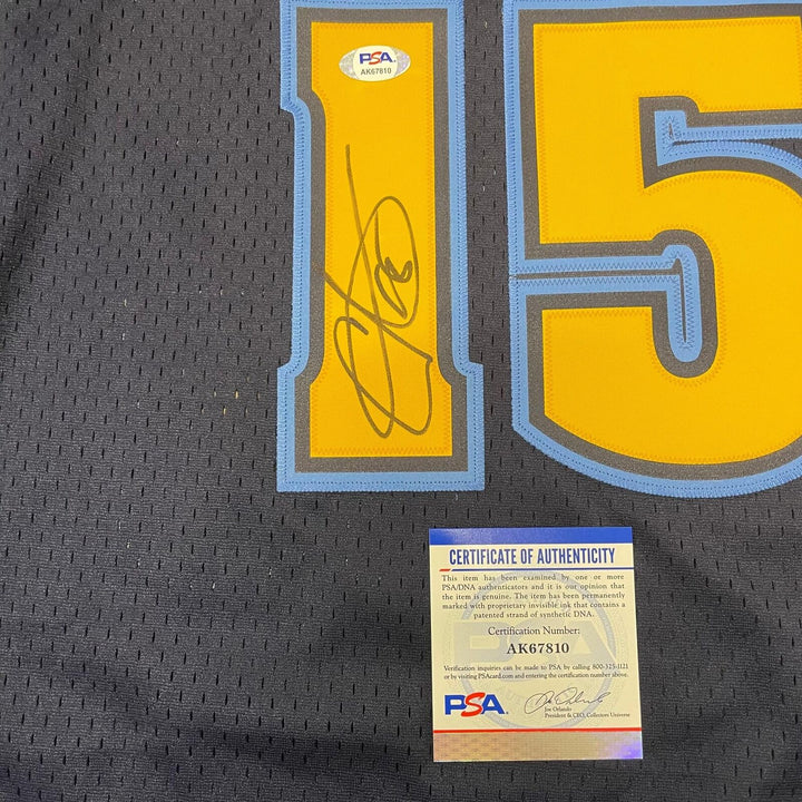 Carmelo Anthony signed jersey PSA/DNA Denver Nuggets Autographed Image 2