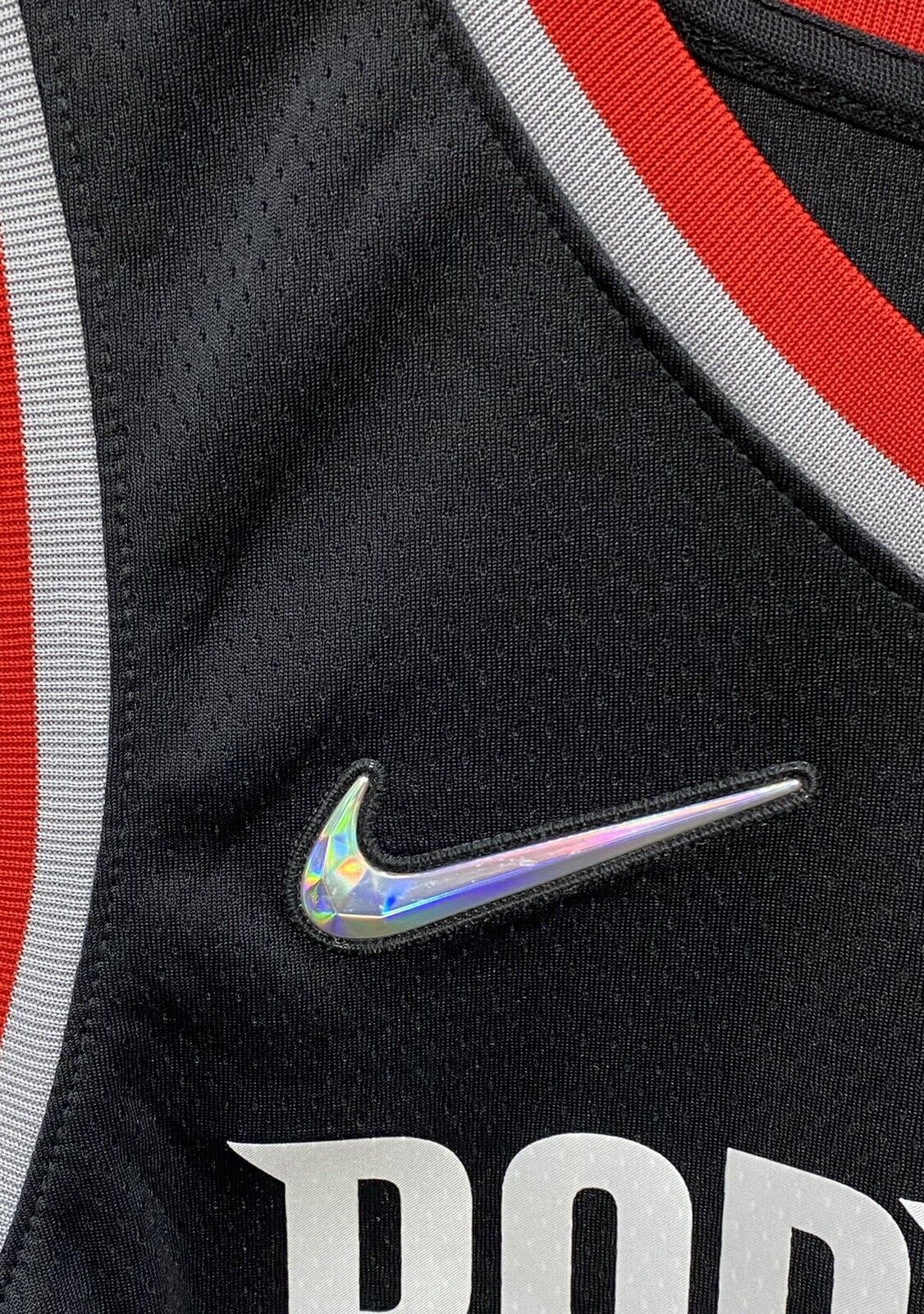 Trail Blazers Damian Lillard Nike Authentic Icon Jersey