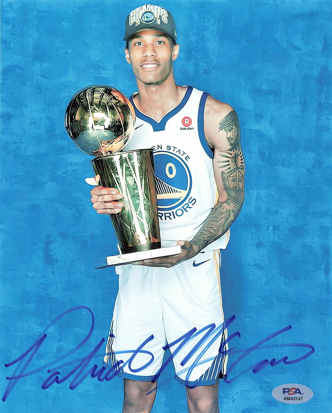 Patrick McCaw signed 8x10 photo PSA/DNA Golden State Warriors Autographed Image 1