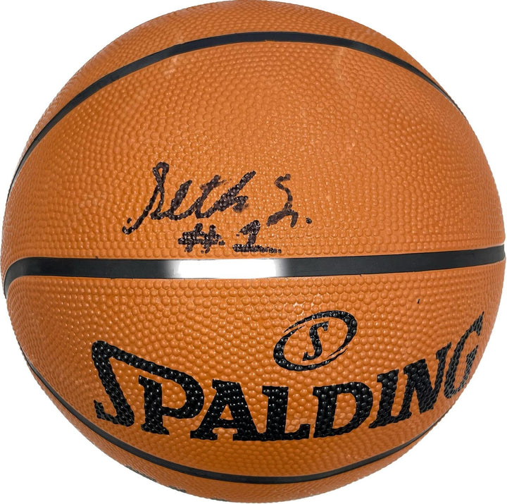 Seth Lundy Signed Basketball PSA/DNA Autographed Image 1