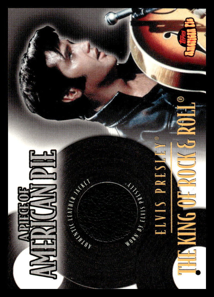 2001 Topps American Pie Relics #PAPM3 Elvis Presley NM-MT Jacket Image 1