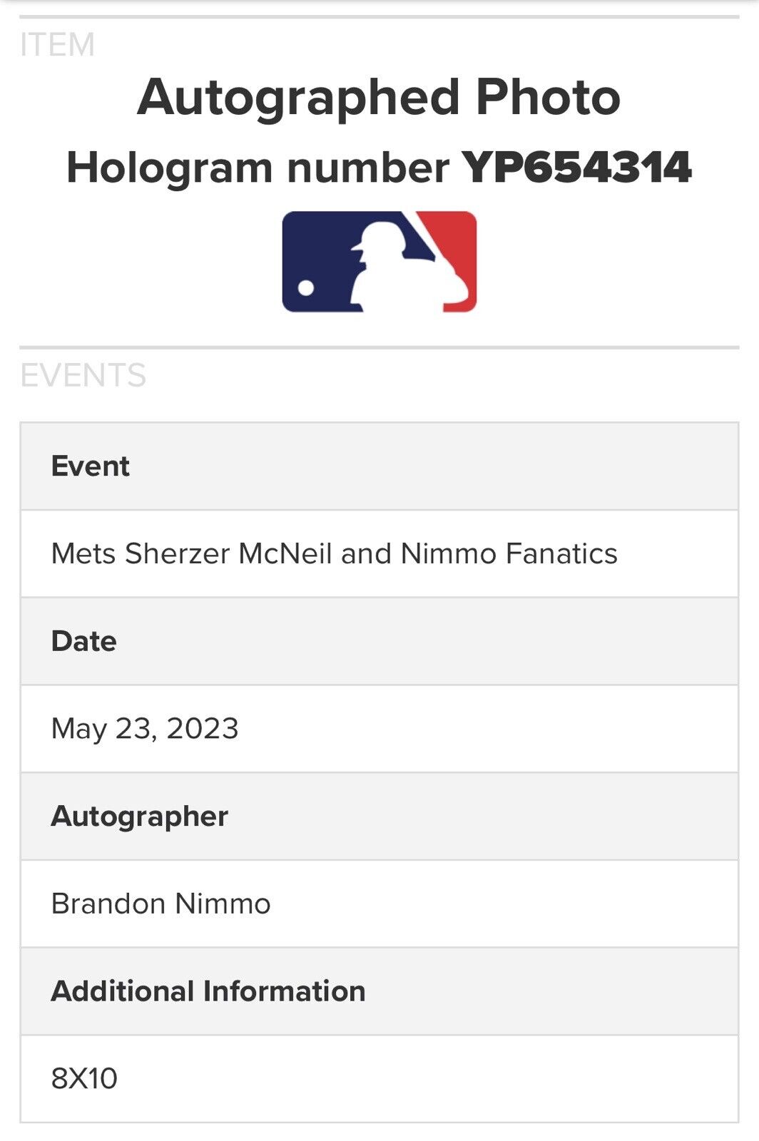 Framed Brandon Nimmo New York Mets Autographed 8 x 10 Robbing Home Run  Progression Catch Photograph