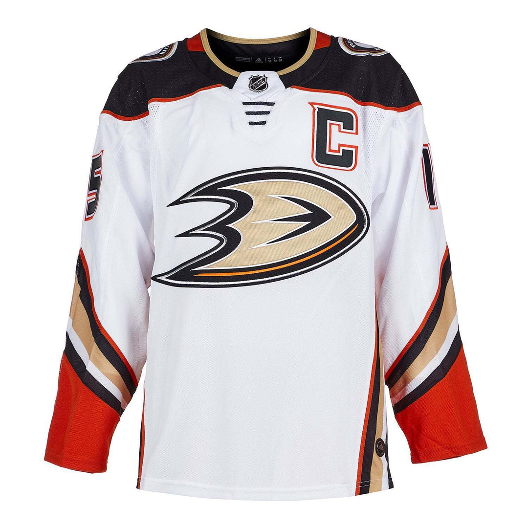 Ryan Getzlaf Signed Anaheim Ducks White Adidas Jersey Image 2
