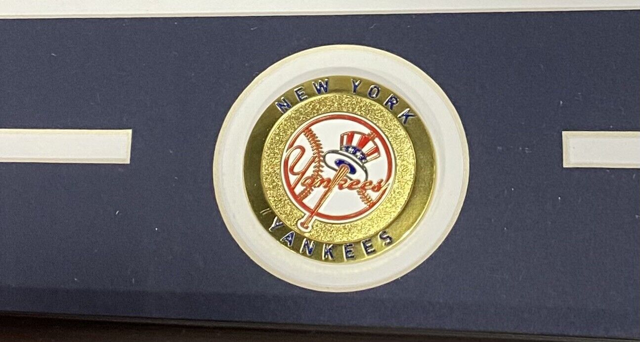Framed Domingo German New York Yankees Autographed Gray Nike