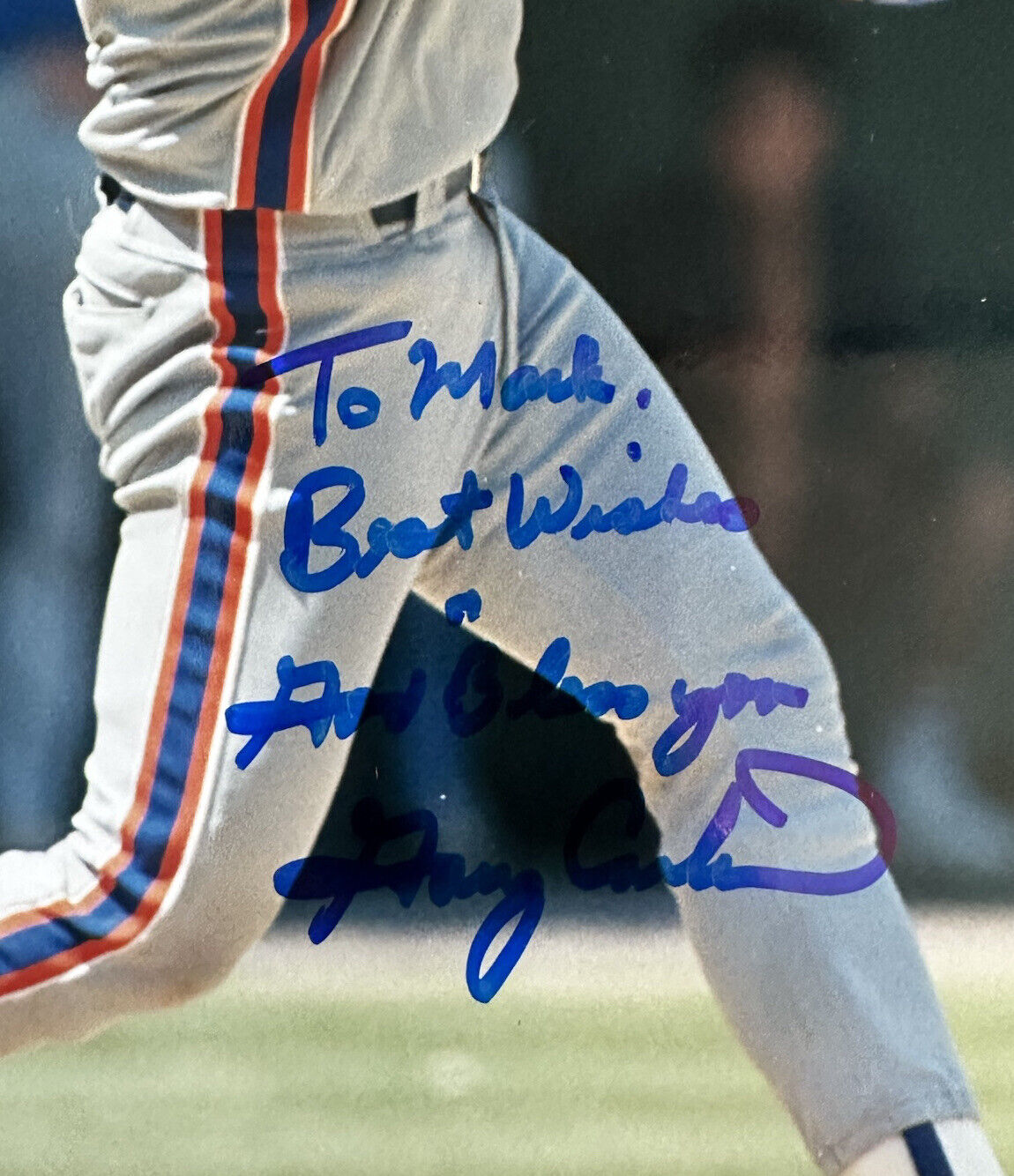 Gary Carter & Dwight Gooden New York Mets 8 x 10 Framed