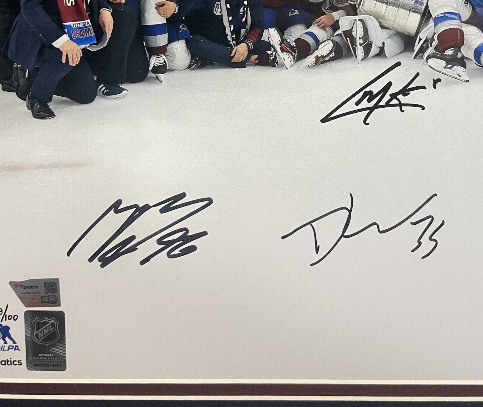 Ray Bourque Colorado Avalanche Framed Autographed 8 x 10 Stanley Cup  Photograph - Autographed NHL Photos at 's Sports Collectibles Store