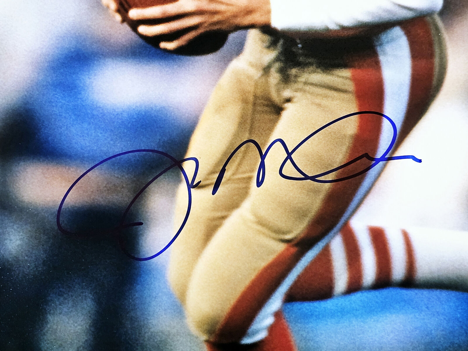 JOE MONTANA AUTOGRAPHED SIGNED 16X20 PHOTO SAN FRANCISCO 49ERS JSA