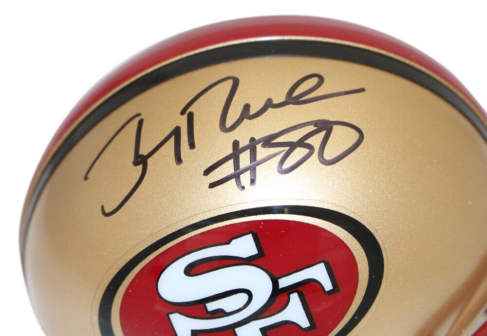 Jerry Rice Autographed San Francisco 49ers Mini Helmet –