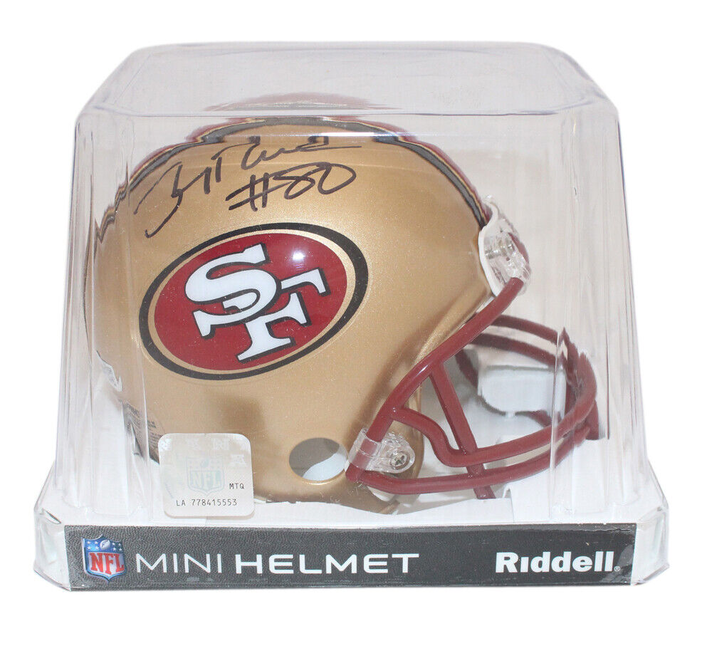 Jerry Rice Autographed San Francisco 49ers Throwback Helmet –