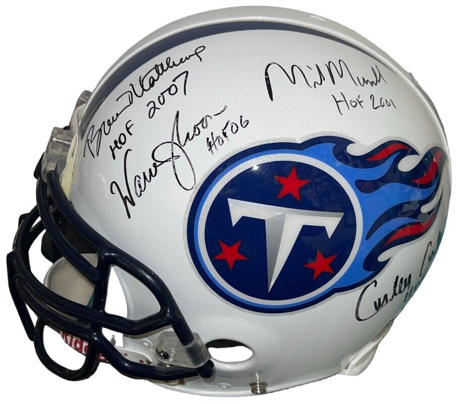 Tennessee Titans Memorabilia, Titans Autographed Collectibles, Tennessee  Titans Signed Jerseys, Footballs, Helmets