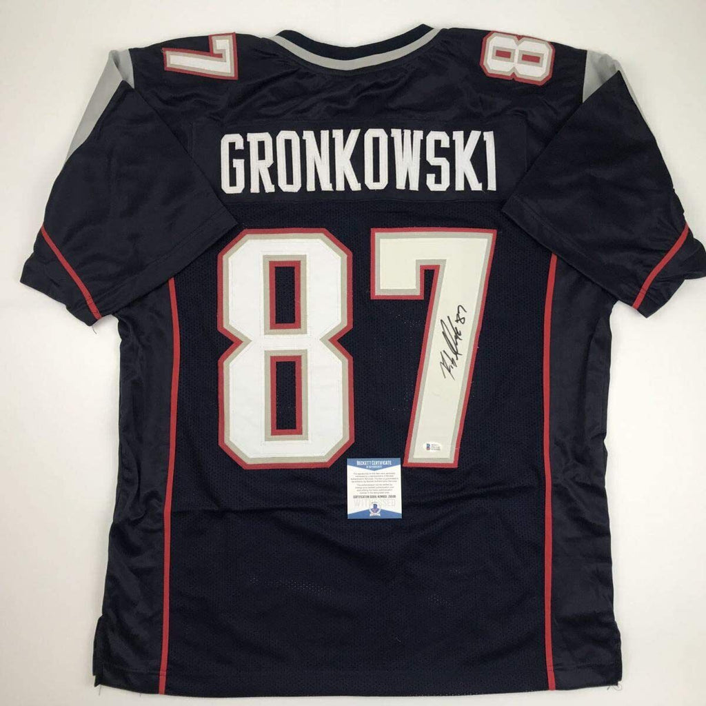 Rob Gronkowski Signed Jersey (Beckett COA)