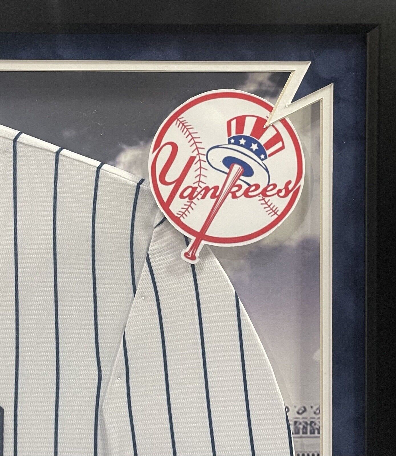 Mariano Rivera Signed Hof 2019 6 Stat Auto Yankees Jersey 3D Framed Steiner  COA