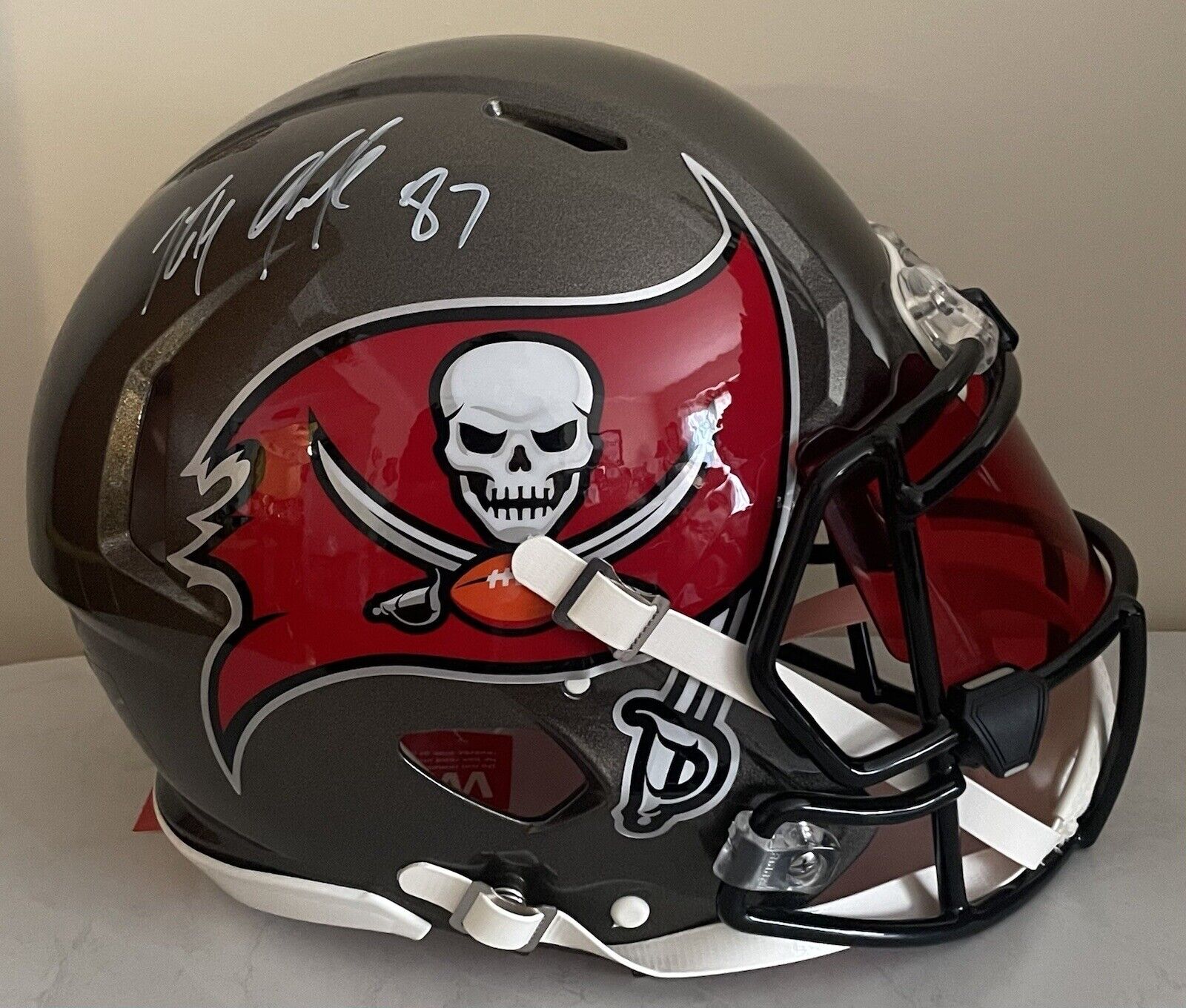 Tampa Bay Buccaneers Helmet Riddell Speed -Login for Sale Price