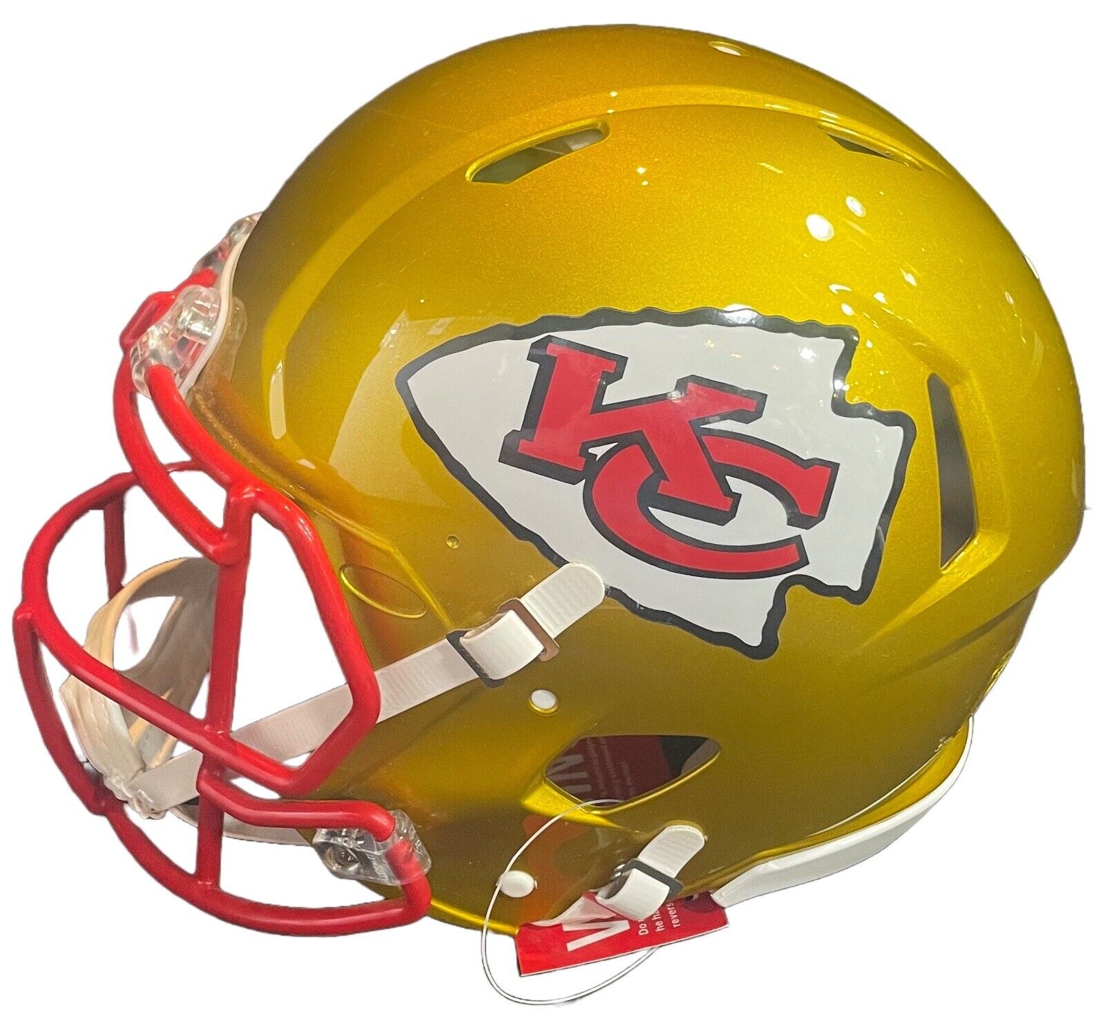 Patrick Mahomes Autographed Kansas City Chiefs Flash Mini Football Helmet -  BAS