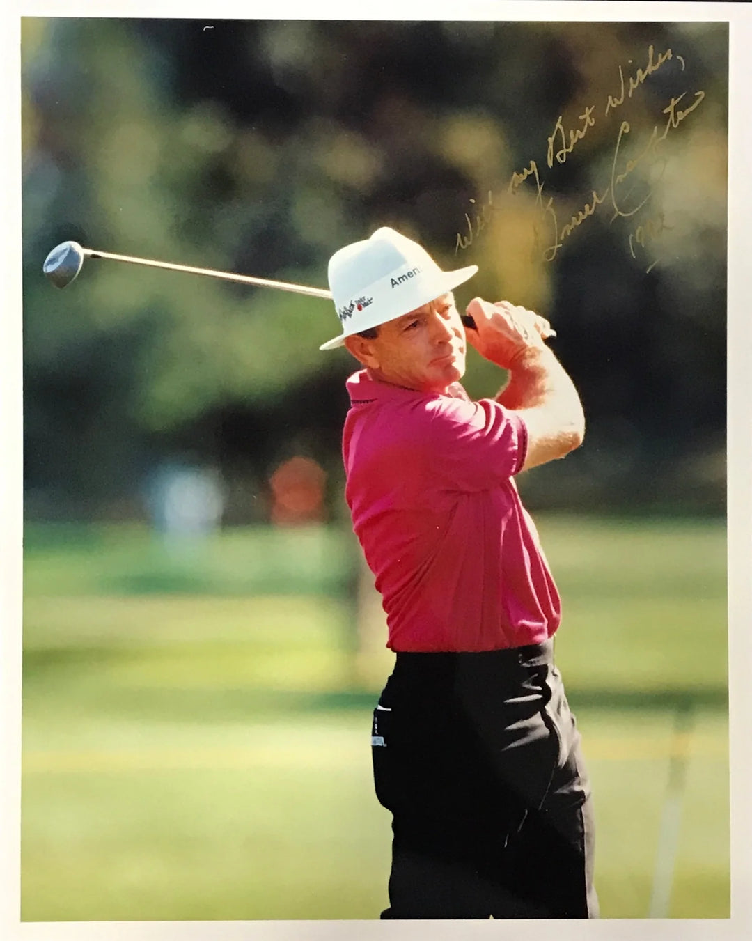 Bruce Crampton Signed Golf 8x10 Photo Image 1