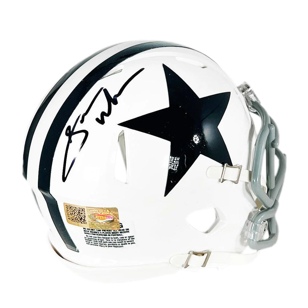 Micah Parsons Autographed Signed Dallas Cowboys Speed F/S Helmet - Fanatics  Black