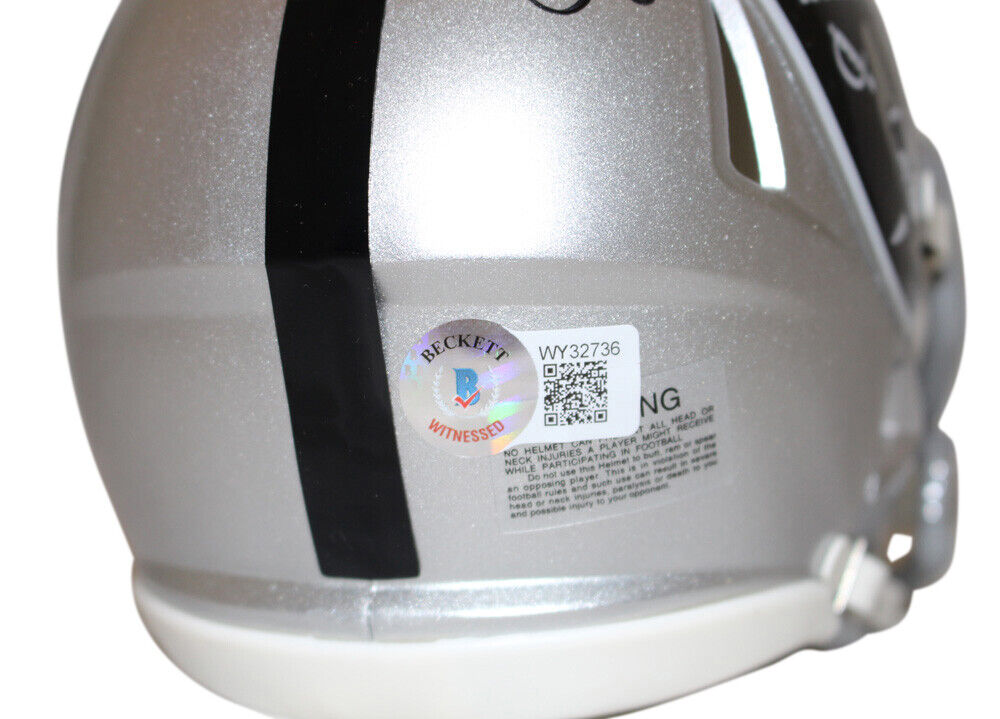 Jim Plunkett Signed Las Vegas Raiders Speed F/S Helmet w/SB MVP BAS –  Denver Autographs