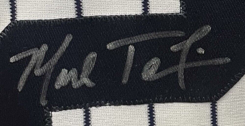 Mark Teixeira Signed Yankees Majestic Jersey Inscribed Best Wishes ( –