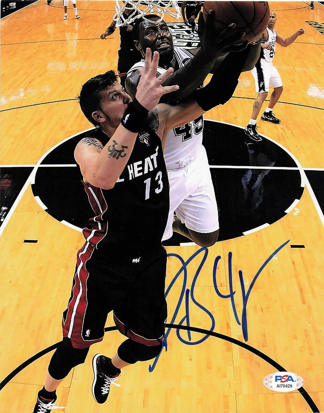 Dejuan Blair signed 8x10 photo PSA/DNA San Antonio Spurs Autographed Image 1