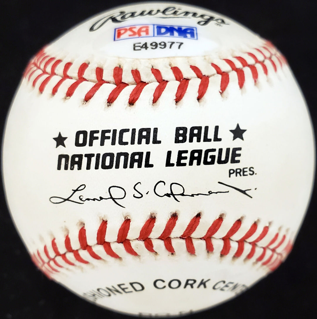 Bill Rigney Autographed Signed NL Baseball New York Giants PSA/DNA #E49977 Image 2