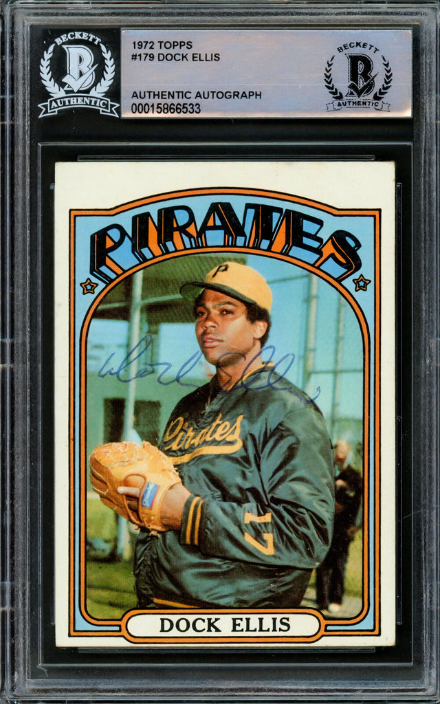  1973 Topps # 575 Dock Ellis Pittsburgh Pirates (Baseball Card)  NM/MT Pirates : Collectibles & Fine Art