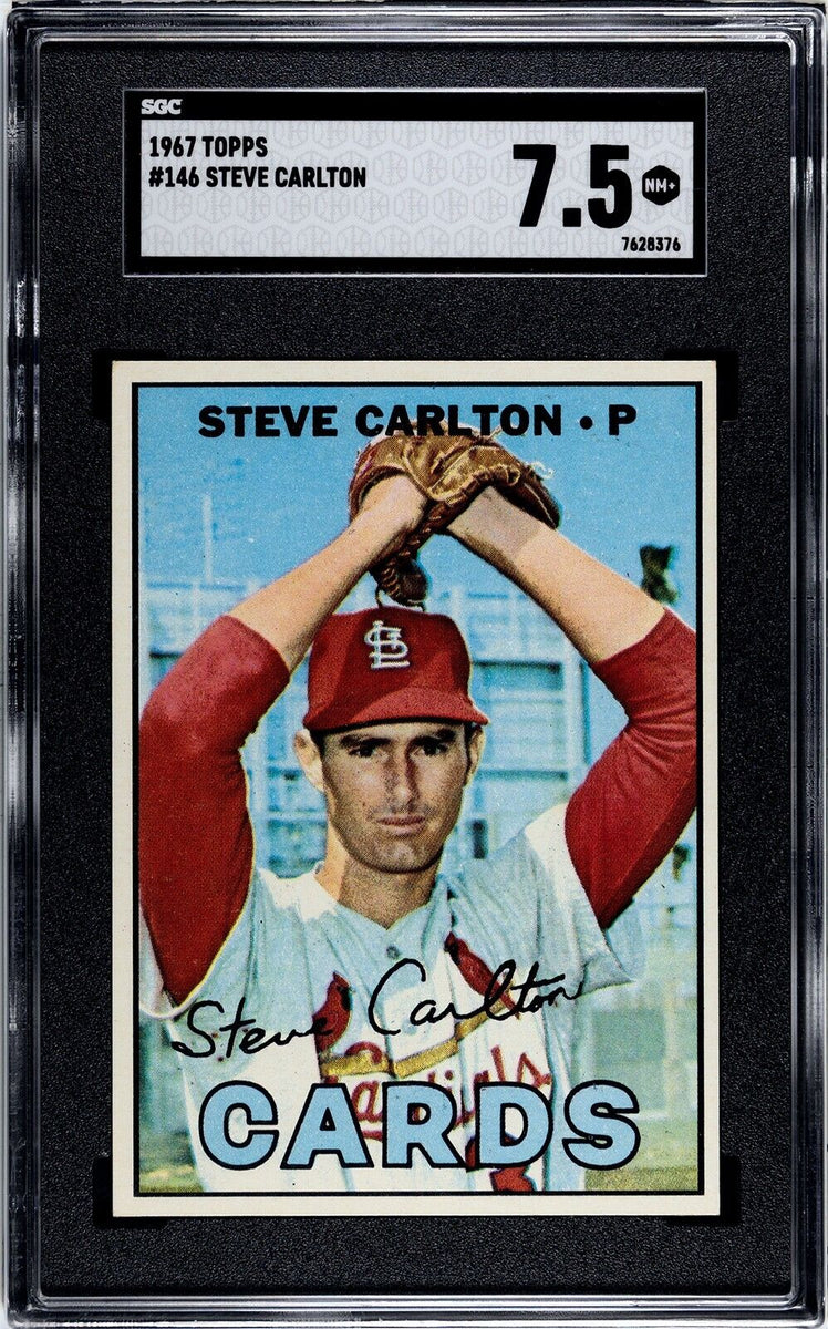 Auction Prices Realized Baseball Cards 1967 Topps Steve Carlton