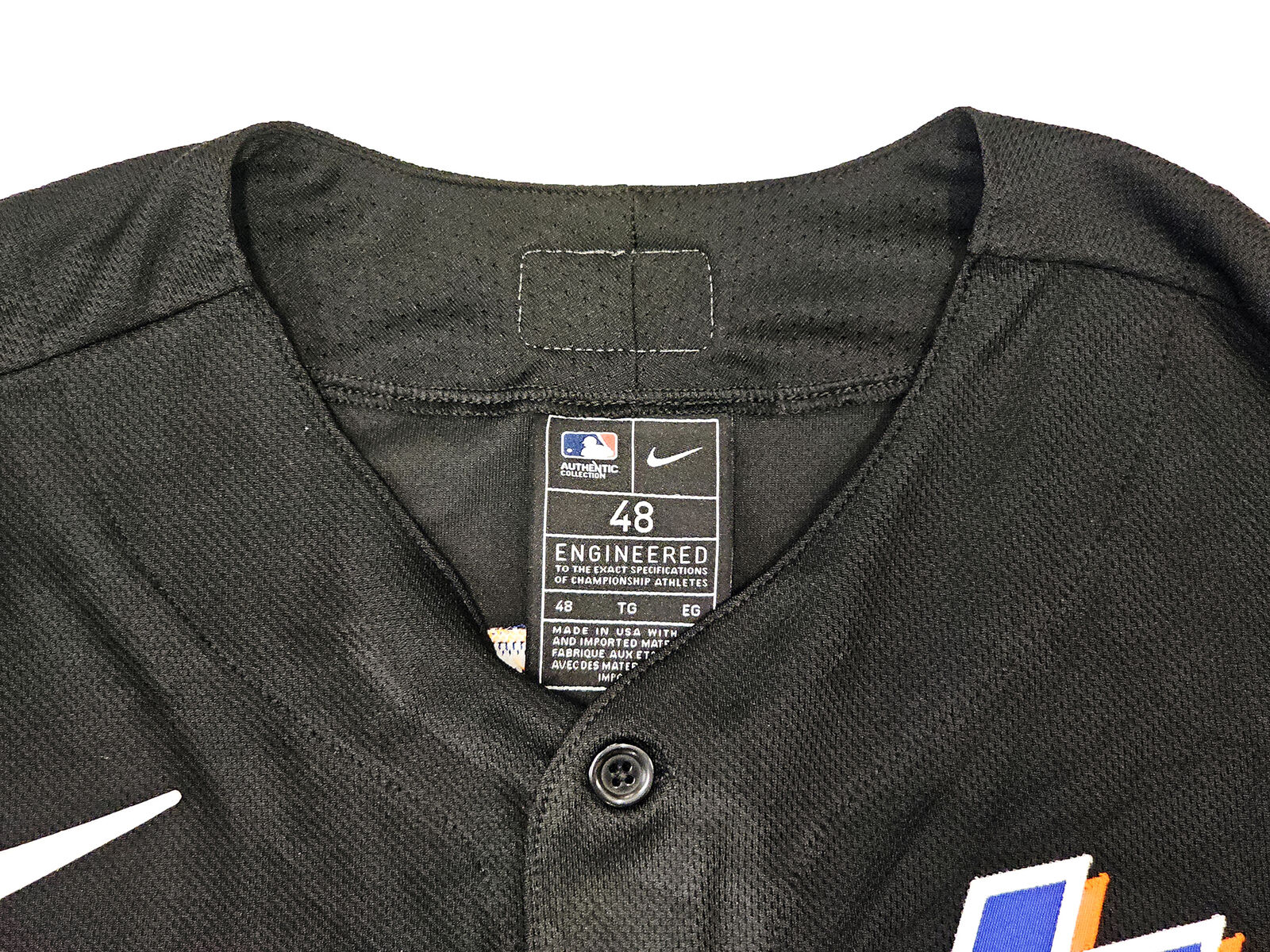 METS JACOB DEGROM AUTOGRAPHED BLACK NIKE AUTHENTIC JERSEY SIZE 48 FANA –  CollectibleXchange