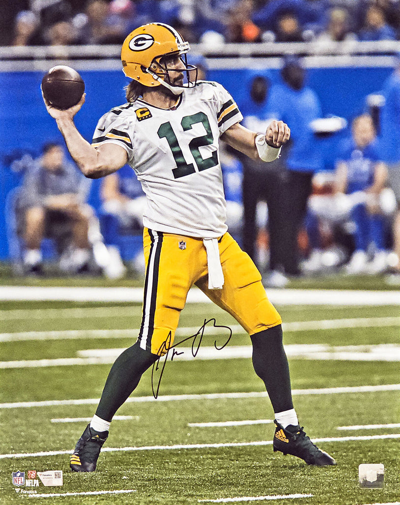 Aaron Rodgers Green Bay Packers Signed Autograph Authentic On Field Pr –  MisterMancave