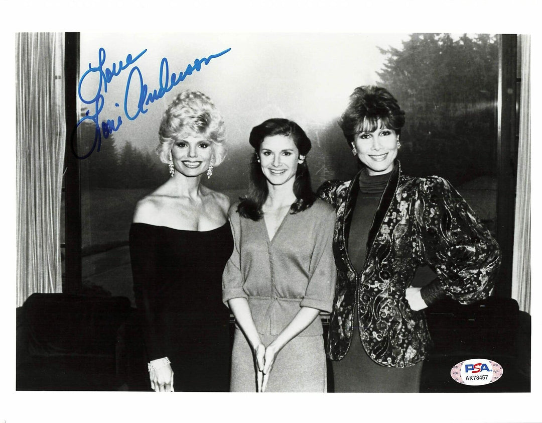 LONI ANDERSON Signed 8x10 photo PSA/DNA Autographed WKRP Image 1