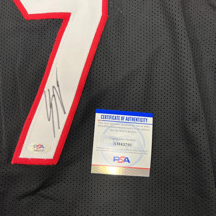 SHAEDON SHARPE signed jersey PSA/DNA Portland Trail Blazers Autographed Black Image 1
