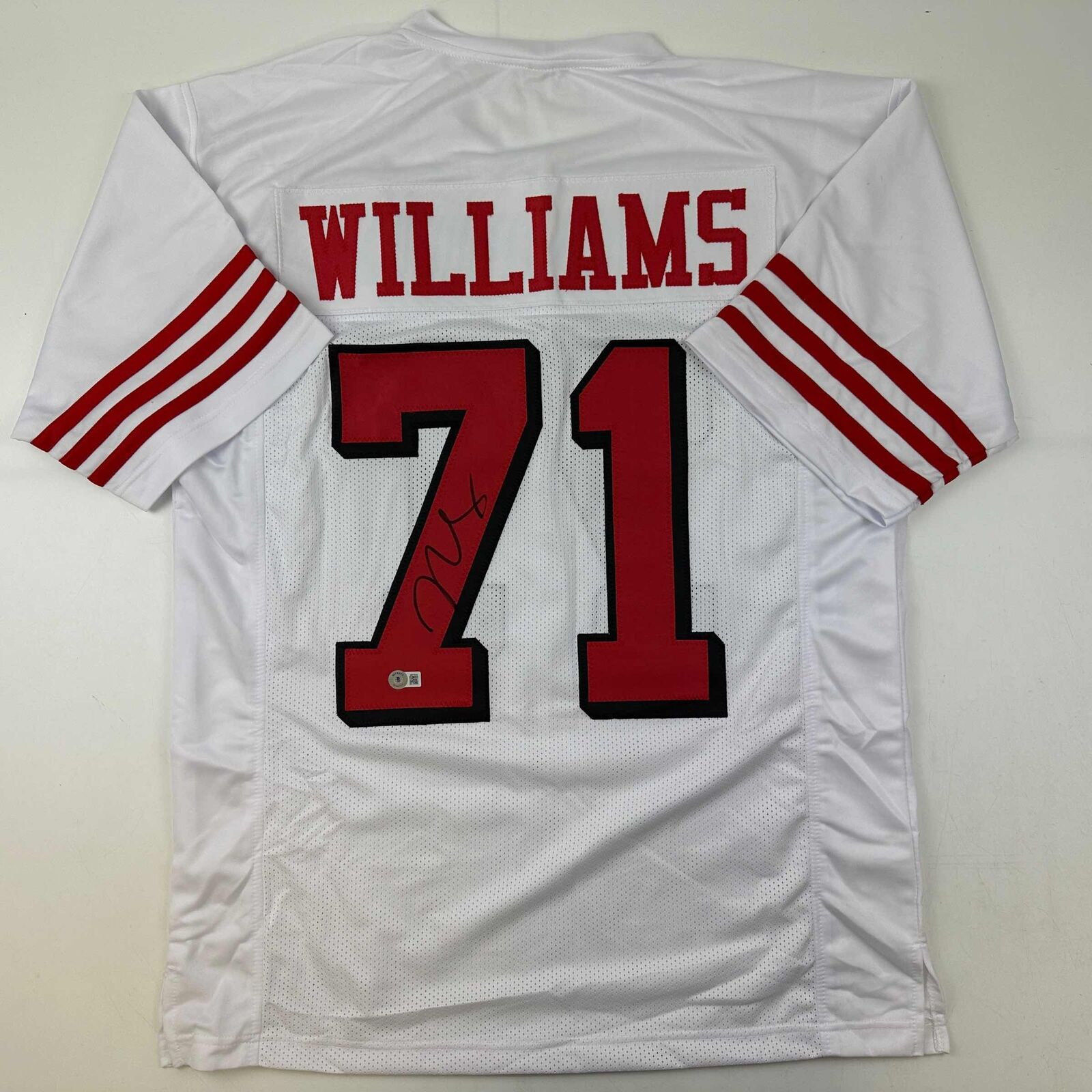 Autographed/Signed Trent Williams San Francisco Alternate Jersey Becke –  CollectibleXchange