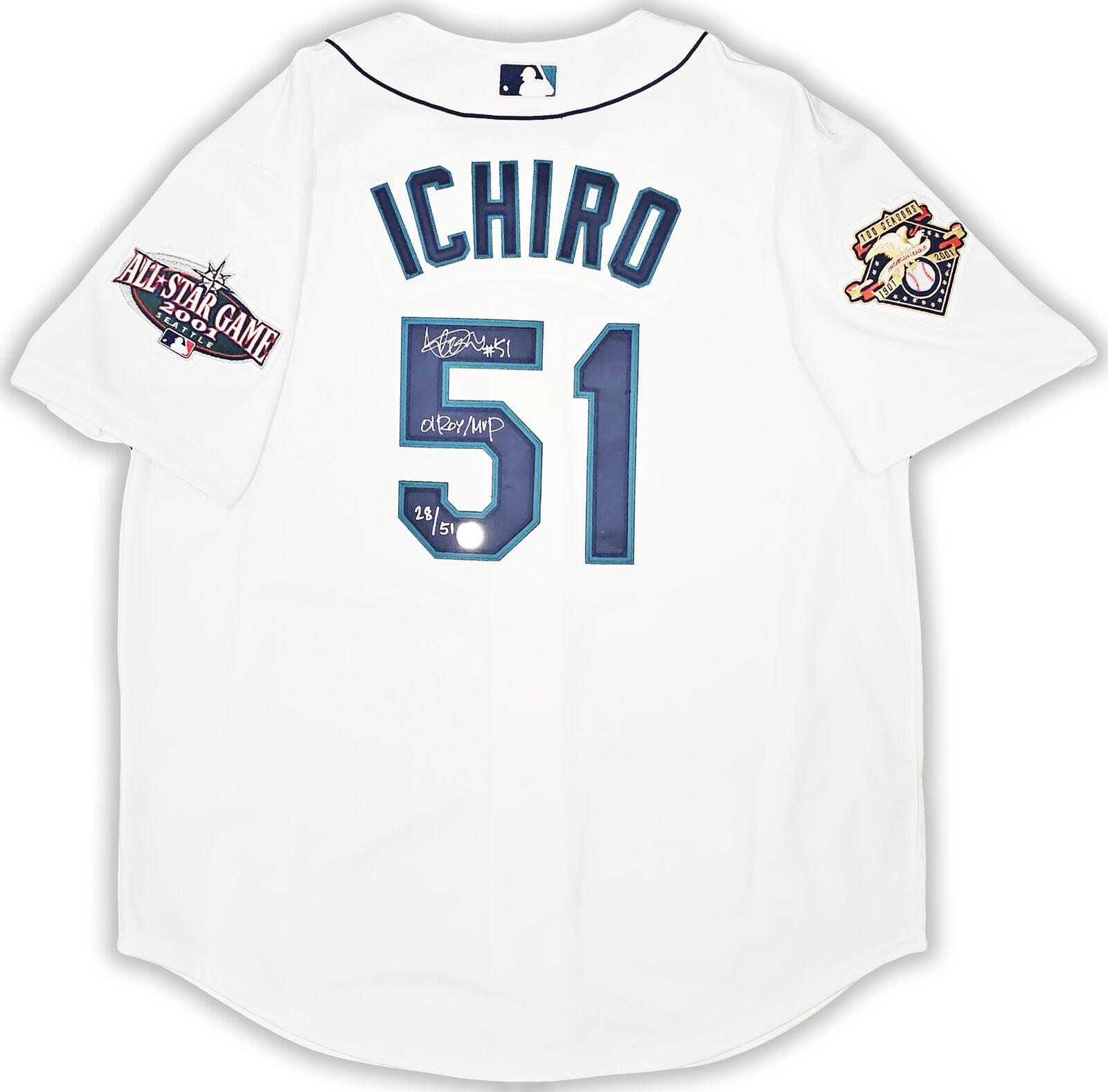 Ichiro autographed all star jersey Seattle mariner