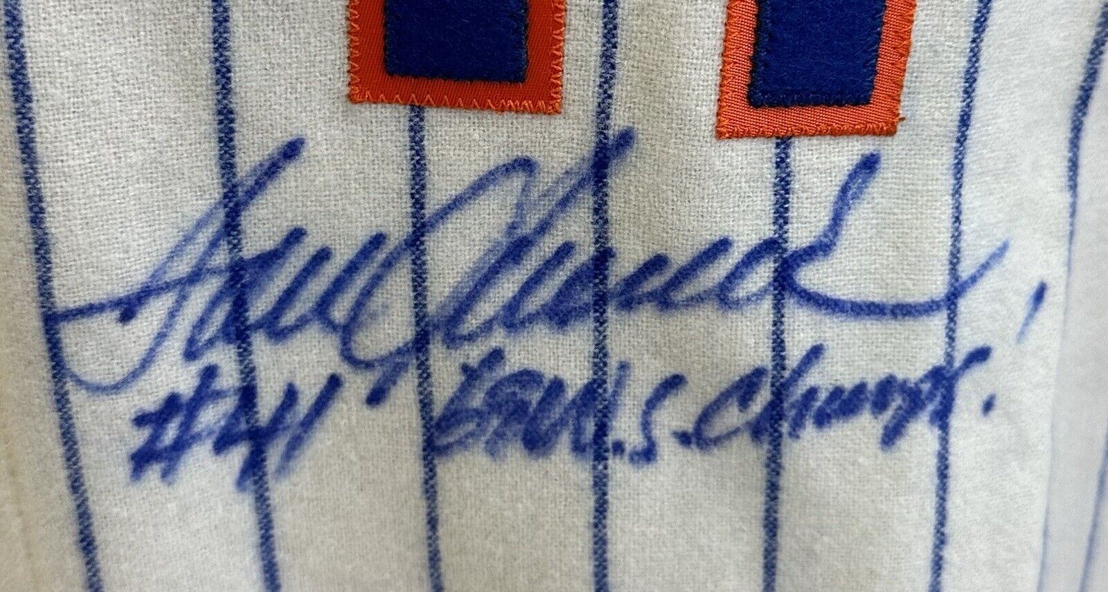 Tom Seaver Signed Mets Authentic Mitchell & Ness Throwback Jersey