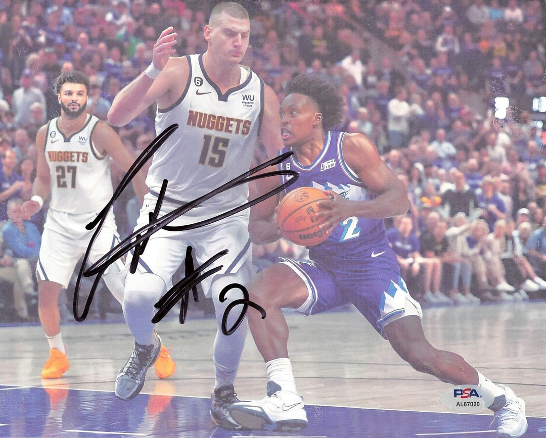 Collin Sexton signed 8x10 photo PSA/DNA Utah Jazz Autographed Image 1