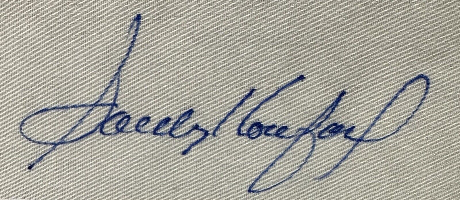 Sandy Koufax Signed Autograph Mitchell & Ness Jersey Dodgers 1963 Away Gray  MLB